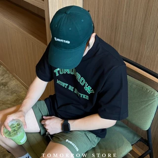 TOMORROW- เสื้อOVERSIZE/Premium รุ่น T-2001 MUST BE BRTTER