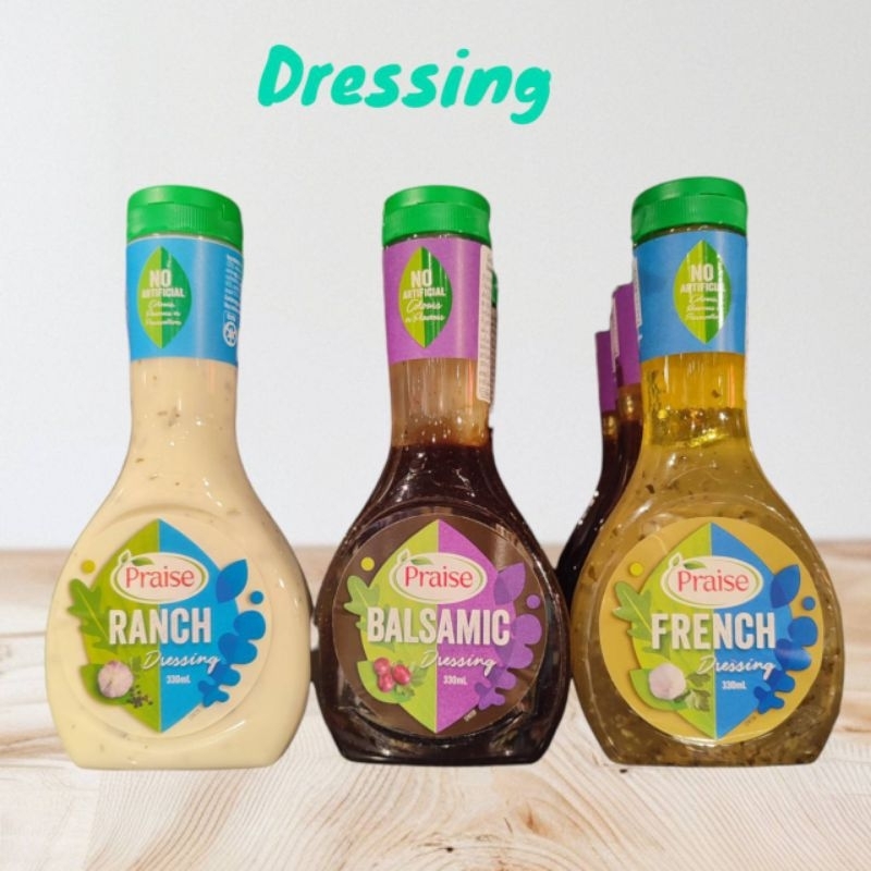 Praise 🇦🇺 frence/ balsamic/ranch dressing น้ำสลัดต่างๆ จาก ออสเตรเลีย