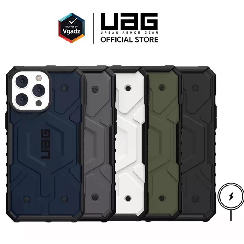 Uag Pathfinder เคส แม่เหล็ก สำหรับiPhone 13 14 15 Pro Max เคสโทรศัพท์มือถือ กันกระแทก For ไอโฟน16 16Pro 16Plus 16Promax