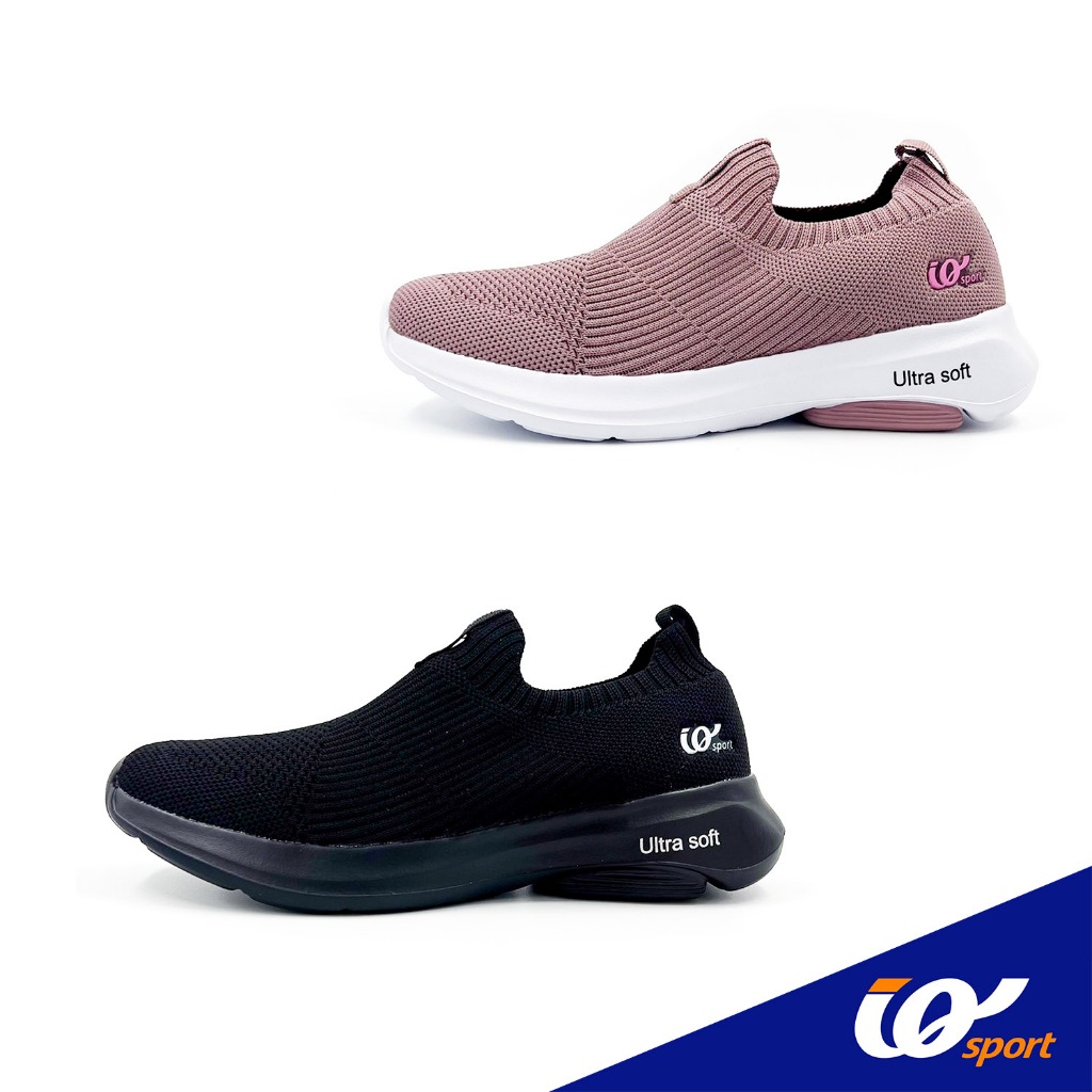 IQ SPORT รองเท้าผ้าใบผู้หญิงเพื่อสุขภาพ (Slip-On) รหัสPJ6-AE2227L