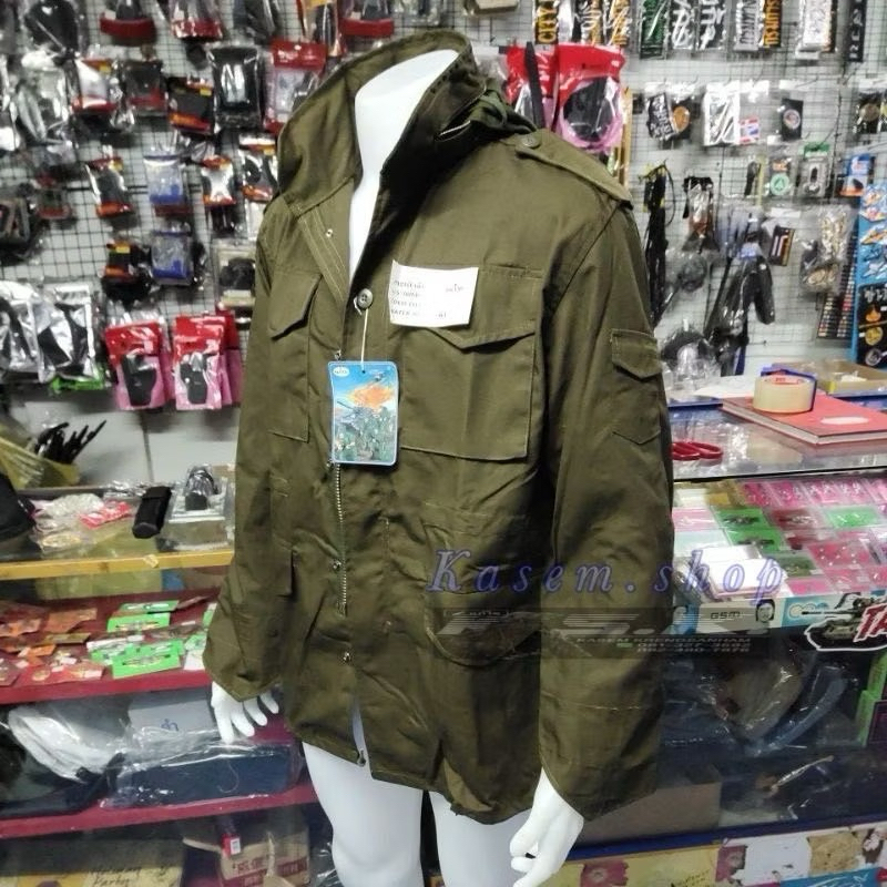 เสื้อแจ็คเก็ตกันหนาวทหาร