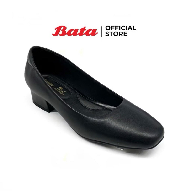 (ส่งต่อ) รองเท้าคัชชู bata size 39 รองเท้ารับปริญญา (ไม่เคยใส่เลย)