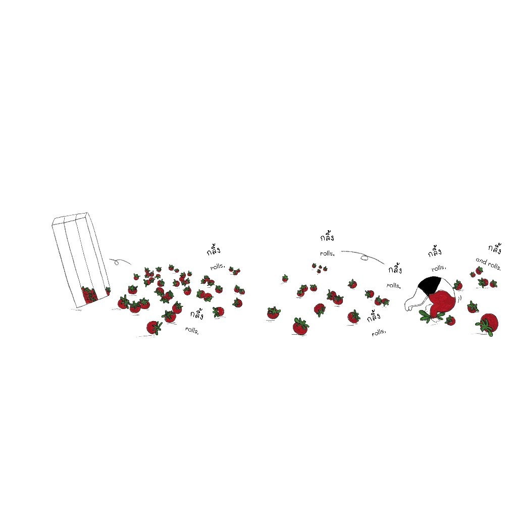 หนังสือนิทาน ฉันชอบมะเขือเทศที่สุดในโลก I like TOMATOES more than anything in the world (Barefoot Banana) - รูปที่ 2