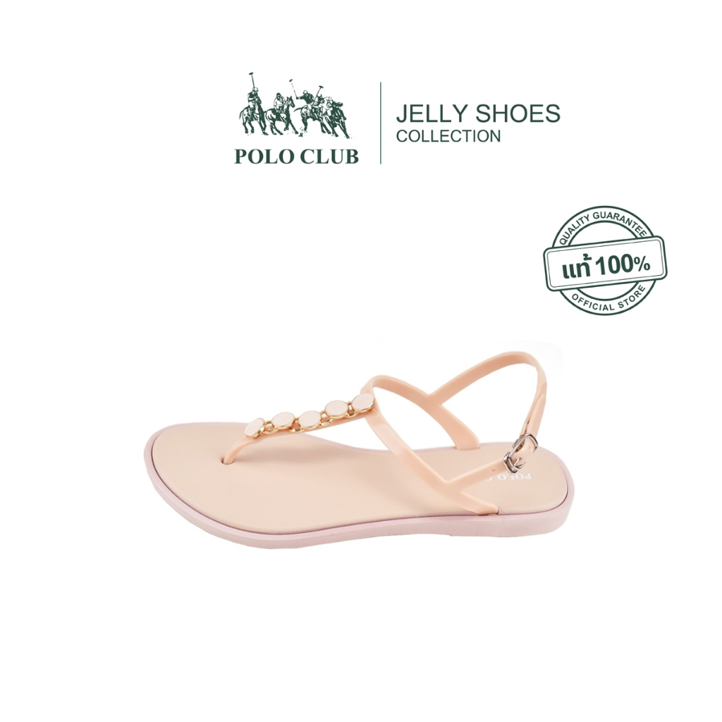 POLO CLUB รองเท้า รุ่น P2810 สีชมพู | รองเท้าแตะผู้หญิง
