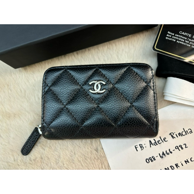 used Chanel Classic Zipped Coin Purse