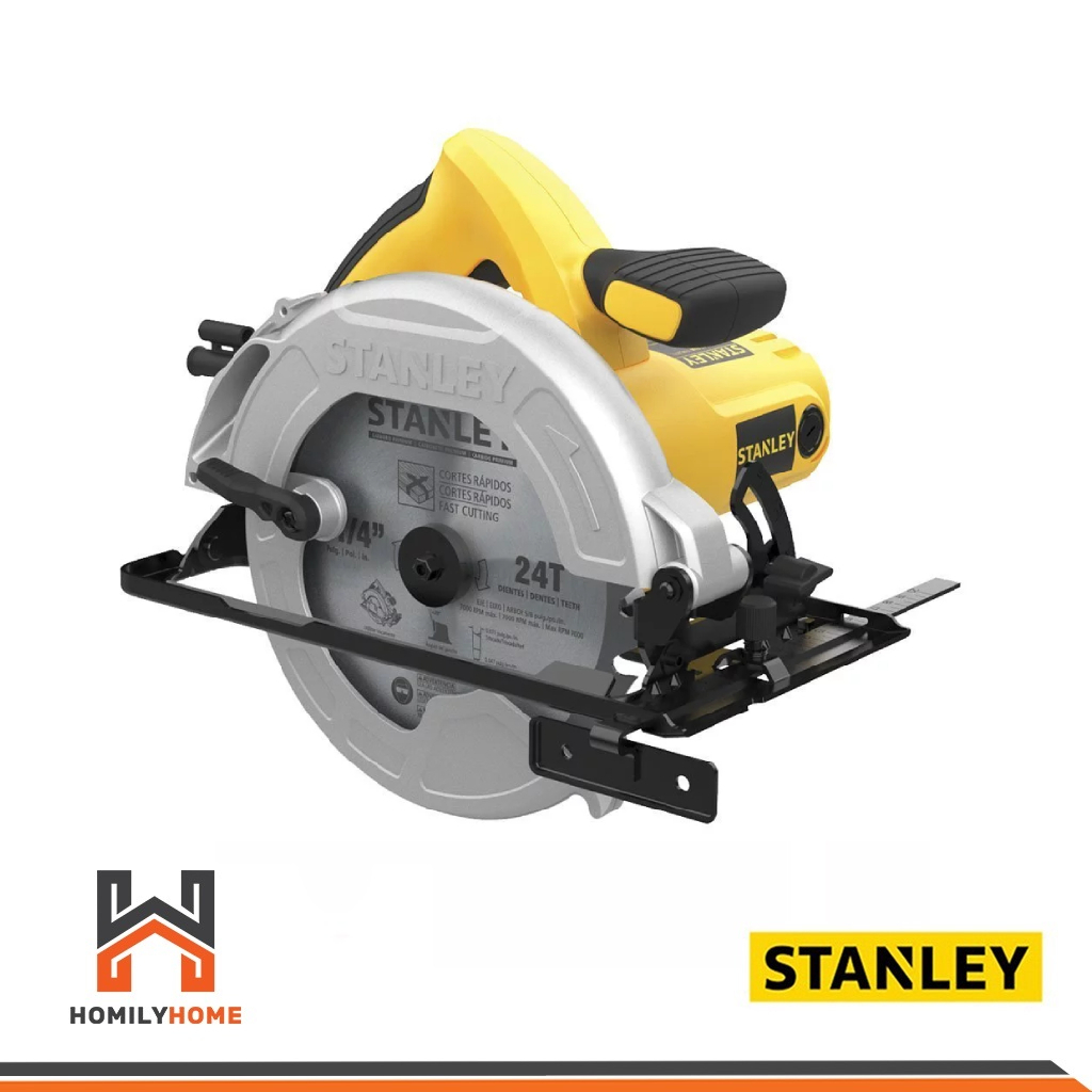 STANLEY เลื่อยวงเดือน 7 นิ้ว 1600 วัตต์ พร้อมใบเลื่อย 1ใบ รุ่น SC16 CIRCULAR SAW 1600W