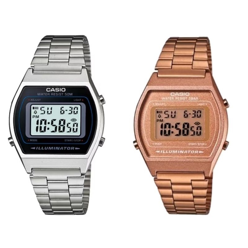 CASIOนาฬิกาข้อมือวินเทจรุ่นB-640WC-5 /B-640WD-7ของแท้รับประกัน 1ปี