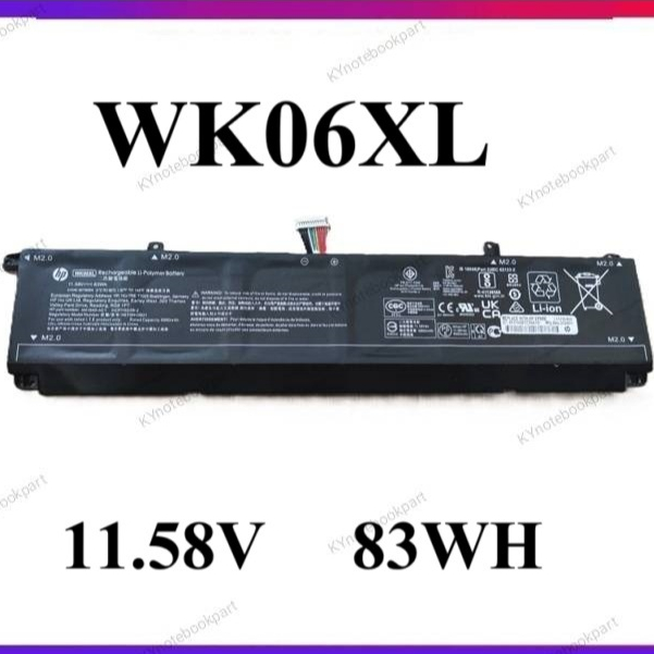 แบตเตอรี่ ของแท้ HP Omen 16-W 16-X 16-B 16-C  17-C Victus 16-R  WK06XL