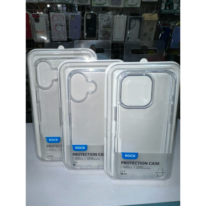 เคสใส Rock ไอโฟน16/16pro/16พลัส