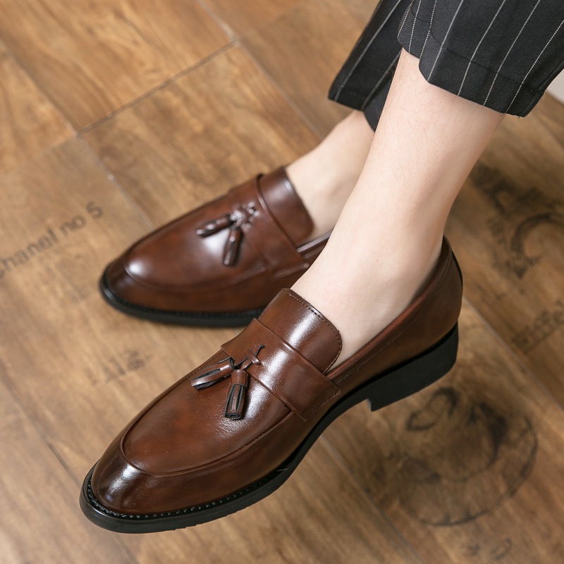 Sunday shop รองเท้า โลเฟอร์ สีดำ สีน้ำตาล Classic penny loafer รุ่น Duke