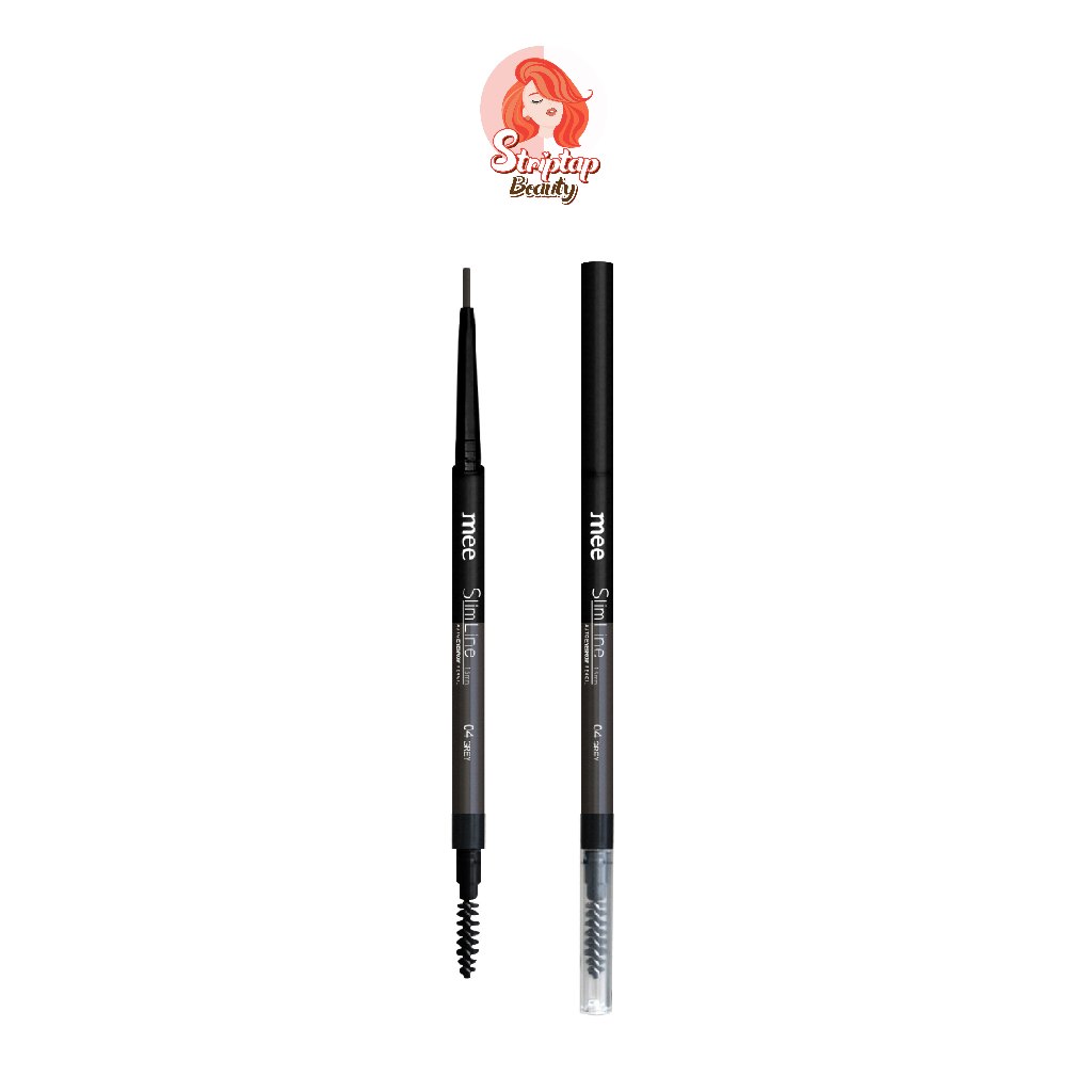 Mee Slimline 1.5mm. Auto Eyebrow Pencil / ดินสอเขียนคิ้วหัวเล็กสลิม ติดทน / 6 เฉดสี / รุ่นแรก