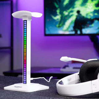 NUBWO ขาตั้งหูฟัง Headset Stand มีไฟ RBG 6 โหมด สวยงาม ใช้งานง่าย มีช่อง Type-C สำหรับเสียบไฟ รุ่น X82 รับประกัน 2 ปี