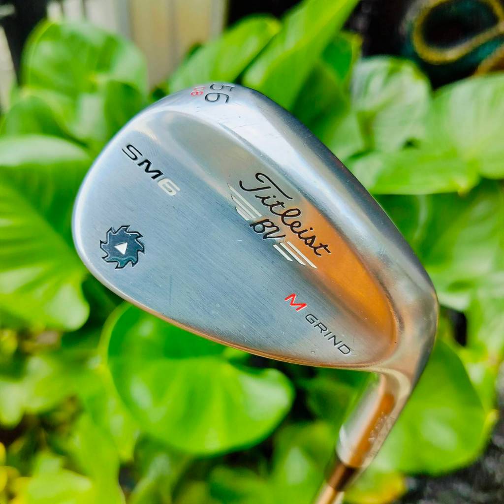 [ผ่อน] WEDGE Titleist SM6 สภาพสวยมาก องศา 56 BONCE 8 M Grind M GRIND ไม้กอล์ฟมือสอง ของแท้