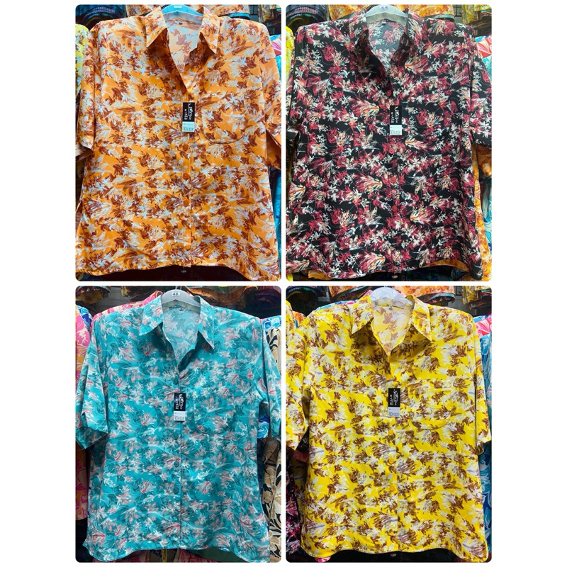 New Size 40-52 เสื้อคนแก่ผู้หญิง เหมาะสมกับช่วง อายุ 40 ปีขึ้นไป จนถึงผู้สูงอายุ ไม่ต้องรีดใส่สบาย มีฟองน้ำที่บ่า
