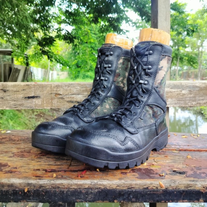จังเกิ้ล คอมแบท Us คอมแบททหาร รองเท้าทหาร รด. ตชด. ราคาประหยัดมาก