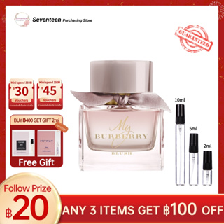 🔥Hot Sale✨น้ำหอมแท้ Burberry My Burberry BlushEDP2ml/5ml/10ml Womens Perfume Instant Shipping🛩