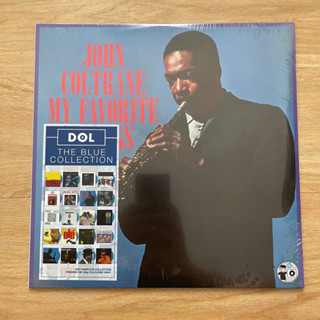 แผ่นเสียง John Coltrane – My Favorite Things, Vinyl, LP, Album, Reissue, Blue Vinyl, แผ่นเสียงเสียงมือหนึ่ง ซีล