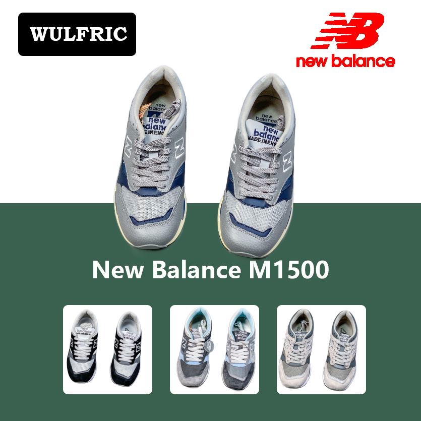 [ส่งฟรี]New Balance Made in UK M1500 BLUE รองเท้ากีฬา สําหรับผู้ชายและผู้หญิง