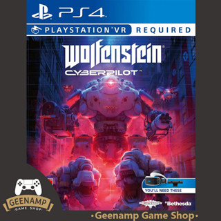 (โค้ดshopee 20DDXTRA915 ลด20%) PS4 [มือ1] Wolfenstein Cyberpilot (R3/ASIA)(EN)(ใช้ PsVRและCamera)