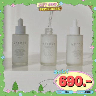 (เหลือ 605 ใส่โค้ด GDWUMU3) NEEDLY Ampoule Real Active Panthenol Plus 50ml แอมพลูสูตรเข้มข้น ฟื้นบำรุงให้ผิวแข็งแรง