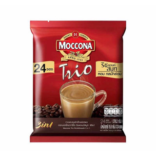 พร้อมส่ง (ร้านหญิง) มอคโคน่าทรีโอ กาแฟ 3in1 ริชแอนด์สมูท 379.2 กรัม (15.8 กรัม x 24 ซอง)