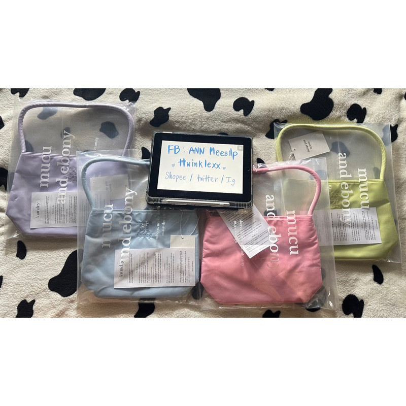 ของแท้/พร้อมส่ง ✨ mucu and ebony ของแท้100% รุ่น nearest bag