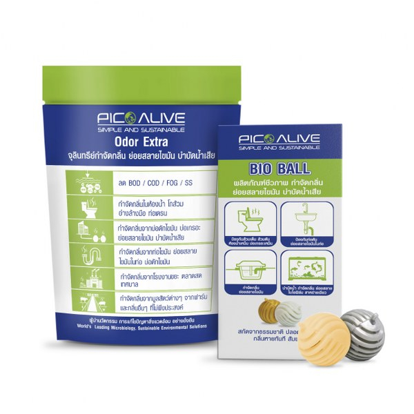 เซ็ต Bio Max Bio Ballกำจัดกลิ่น หายใน 1 นาที จุลินทรีย์แก้ส้วมเต็ม