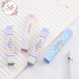 (M541)ยางลบแท่งยาว สีสวยงาม ยางลบใช้ดี ความเหนียวดีหักยาก พร้อมส่งในไทย