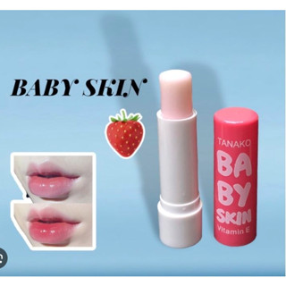 ⚡FLASH SALE⚡♡พร้อมส่ง ลิปบาล์ม Tanako T-033 Baby skin(1แท่ง) ลิปมันเปลี่ยนสี บำรุงปาก ชุ่มชื่น แก้ปากคล้ำ ปากแห้ง ลอก ส