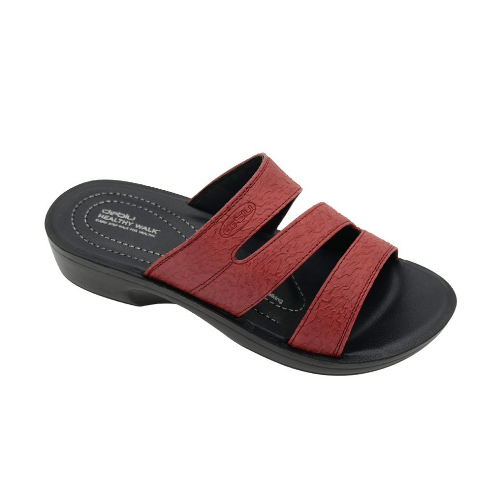 NFshoes ถูกสุด! รองเท้าแตะ หญิง แบบสวม deblu รุ่น L2936 ไซร์ 36-41 นุ่มนิ่ม เพื่อสุขภาพ น้ำหนักเบา ของแท้ 100%