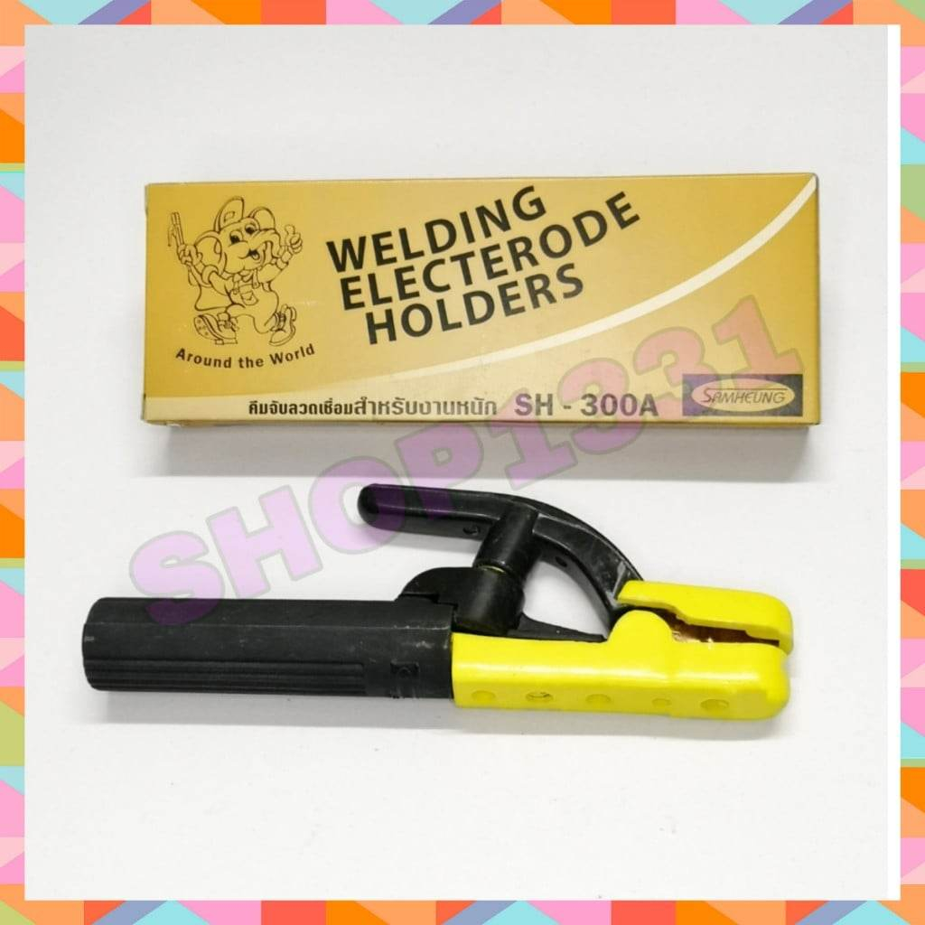 SAMHEUNG คีมจับลวดเชื่อมไฟฟ้า SH-300A และ SH-500A หัวเชื่อม คีมอ๊อก คีมเชื่อม คีมจับเชื่อม คีมจับอ๊อ