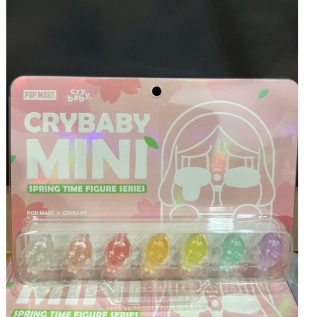 [พร้อมส่ง] [ของแท้] crybaby mini spring time figures series