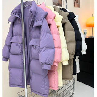 Long Coat PIPO 6 สี ขนเป็ดกันหนาวดีมาก