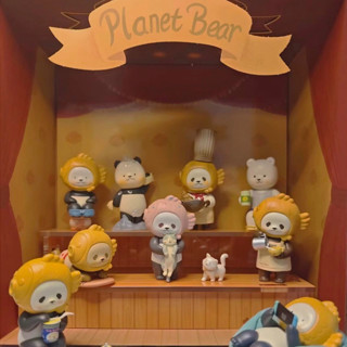 ❣️[Blind Box ready to ship : กล่องสุ่ม พร้อมส่ง] ❣️🌟PLANET BEAR : Pan Pan Planet Bear Theatre Series