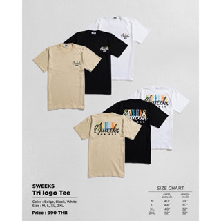 Sweeks Tri Logo Tee (เสื้อยืด)