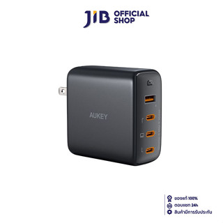 ADAPTER CHARGER (อะแดปเตอร์) AUKEY ADAPTER WALL CHARGER 100W OMNIA II (PA-B7S) BLACK