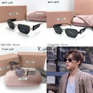 [ส่งฟรี] New Miu Miu SMU 53W Sunglasses