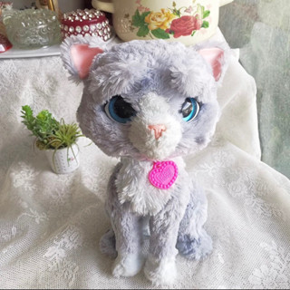 Furreal doll ตุ๊กตาแมว​ bootsie ​หู/คิ้วขยับได้​ หันไปมา​ กรน​ ร้อง​ แล้วแต่การลูบของเรา​