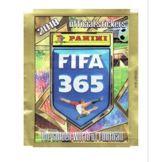 สติ๊กเกอร์  Panini :  Fifa 365 (2018) (เหมา 24 ใบ)