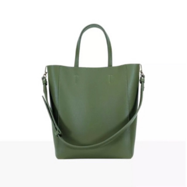 ส่งต่อ knack.bag -Tote bag รุ่น Everyday-Olive ไซส์ large