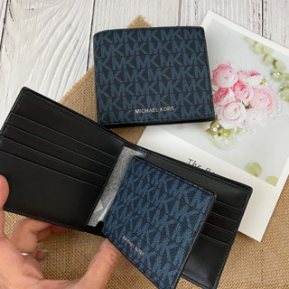 Michael Kors Wallet ⚜️ กระเป๋าสตางค์ผู้ชาย แบบมีไส้ (ไส้ในสามารถถอดออกได้)