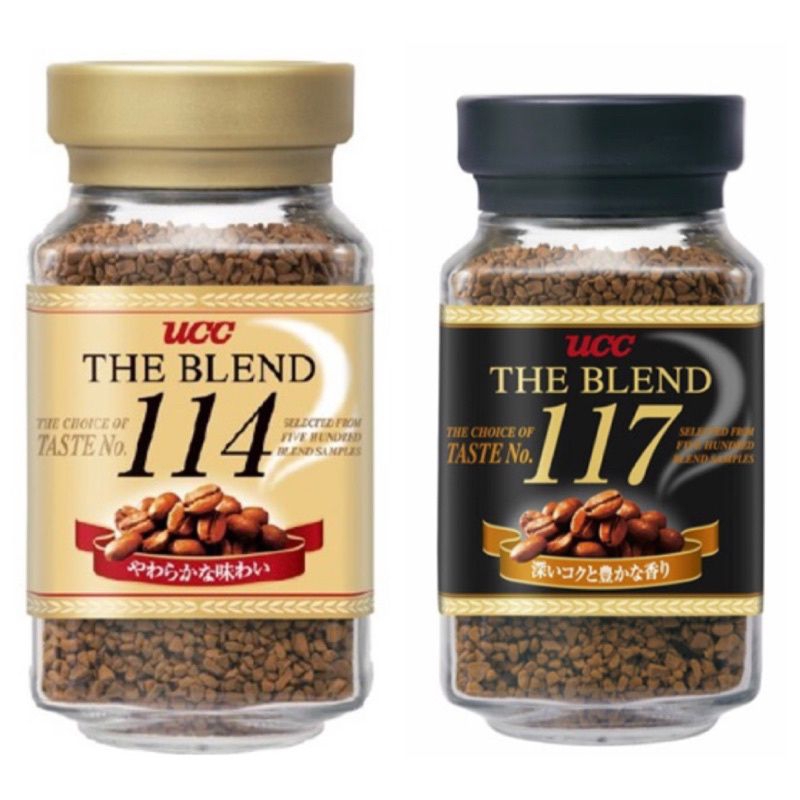 UCC The Blend coffee กาแฟสำเร็จรูปญี่ปุ่น มี 2 แบบ 114 และ 117