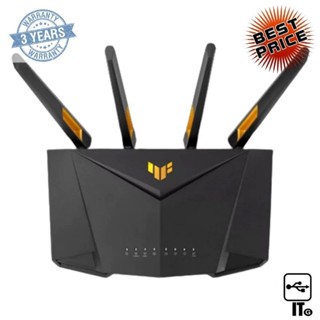 Router ASUS (TUF-AX4200) Wireless AX4200 Dual Band Gigabit Wi-Fi 6 ประกัน 3Y โมเต็มและเราเตอร์ไวไฟ