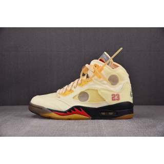 [ Pre - Order ] Jordan 5 Retro Off-White Sail Size 40.5 - 47.5 [ LJR ]