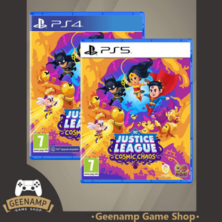 (โค้ดshopee 20DDXTRA915 ลด20%) PS4 PS5 [มือ1] DC Justice League : Cosmic Chaos (R2/EU)(EN) - JusticeLeague