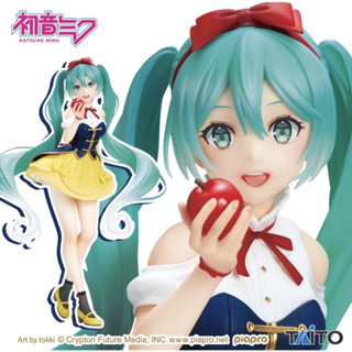 งานแท้ มือ 1 Taito Hatsune Miku Wonderland Figure ~Snow White~ Prize Figure