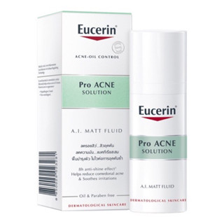 Eucerin ยูเซอริน โปร แอคเน่ โซลูชั่น เอ.ไอ. แมท ฟูลอิด 50 มล.