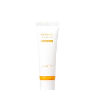 ฉลากไทยLANEIGE Radian-C Sun Cream 10ml. SPF 50+ PA++++ตัวช่วยหนึ่งเดียว ที่จะช่วยปกป้องผิวหน้าจากแสง