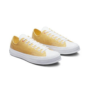 Converse รองเท้าผ้าใบ รุ่น CHUCK 70 RENEW RECYCLED OX YELLOW - A00414CU2YLXX - สีเหลือง Unisex