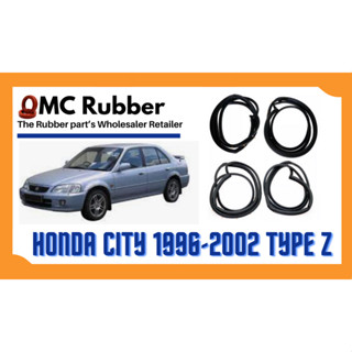 ยางขอบประตู Honda City 1996-2002 Type Z ตรงรุ่น ฝั่งประตู [Door Weatherstrip]